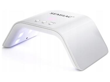 LED+UV лампа Semilac 24 Вт, біла