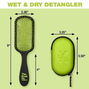 Розпушувач для волосся Conair Knot Dr Green