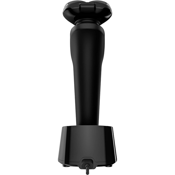 Електричний чоловічий бритва Grundig ProClub MS 9130 з датчиком BeardCare, леза з титану, вологе/сухе гоління, тример для довгої щетини, корпус з 61% переробленого пластику, матовий чорний/червоний