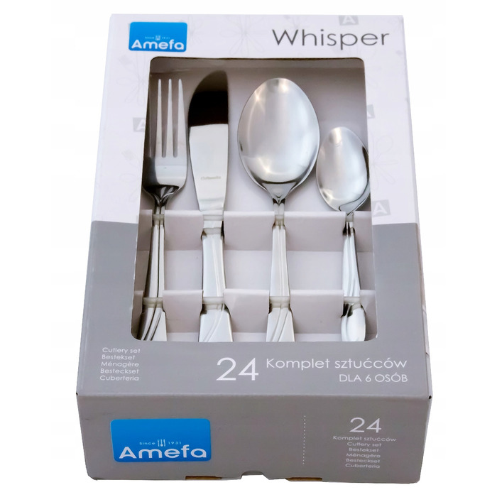 Набір столових приборів Amefa Whisper, 30 предметів