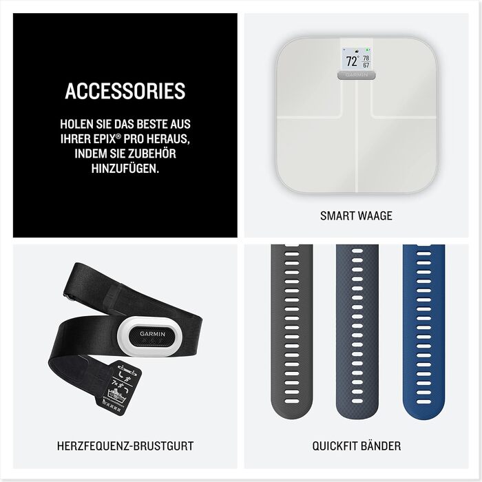 Розумний годинник Garmin Epix Pro 42mm – GPS-мультиспорт з AMOLED-дисплеєм та підтримкою GarminPay