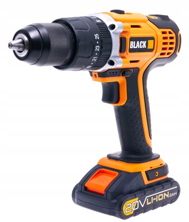 Акумуляторний шурупокрут Black+Decker 18 В BDCHD18K1B2
