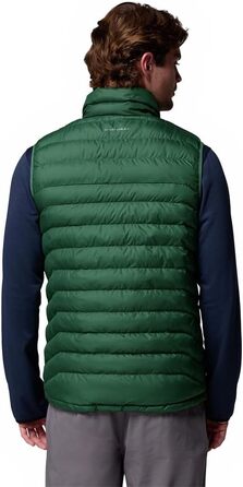 Чоловічий утеплений жилет Columbia Powder Lite II Vest, стібаний, колір Rain Forest