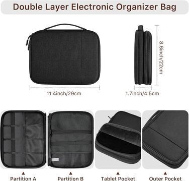 Органайзер для гаджетів Dadanism: сумка-чохол для планшетів 9-11