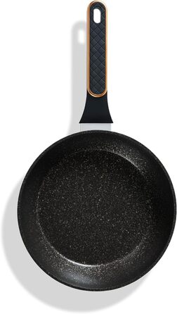STONELINE 11-Piece Pan and Pot Set, Pot Set with Lids, Induction Cookware Pan, Suitable for All Cooktops, Cookware Set with Non-Stick Coating with Real Stone Particles, Color: Cream