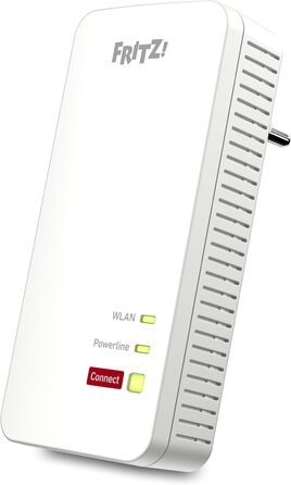 Набір FFRITZ!Powerline 1240 AX WLAN: Powerline Gigabit Wi-Fi 6, точка доступу WLAN, для медіа-трансляції, HD-відео, інтернет-ТБ, 1200 Мбіт/с