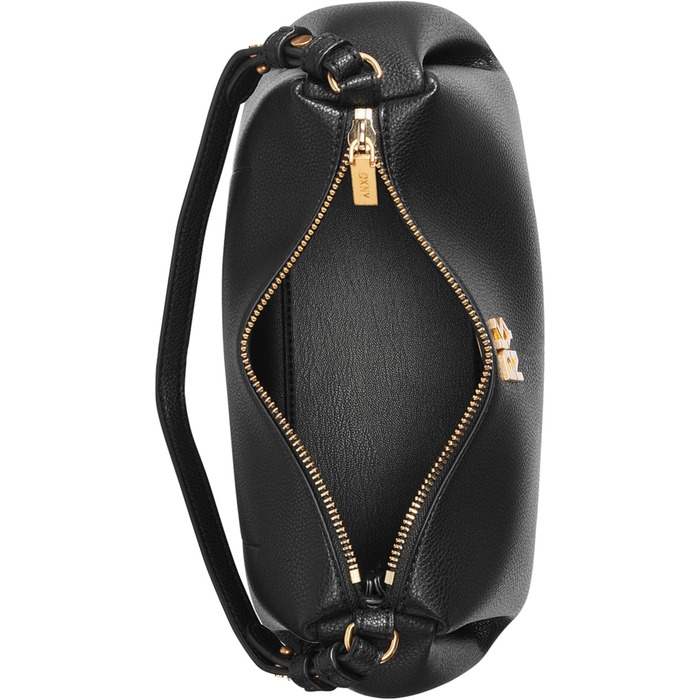 Сумка жіноча DKNY Fashion Soft Classic Tote чорно-золота повсякденна