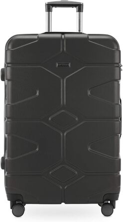 Чемодан туристичний Hauberk Köffer X-Kölln (S, L) Graphite, комплект, з TSA замком