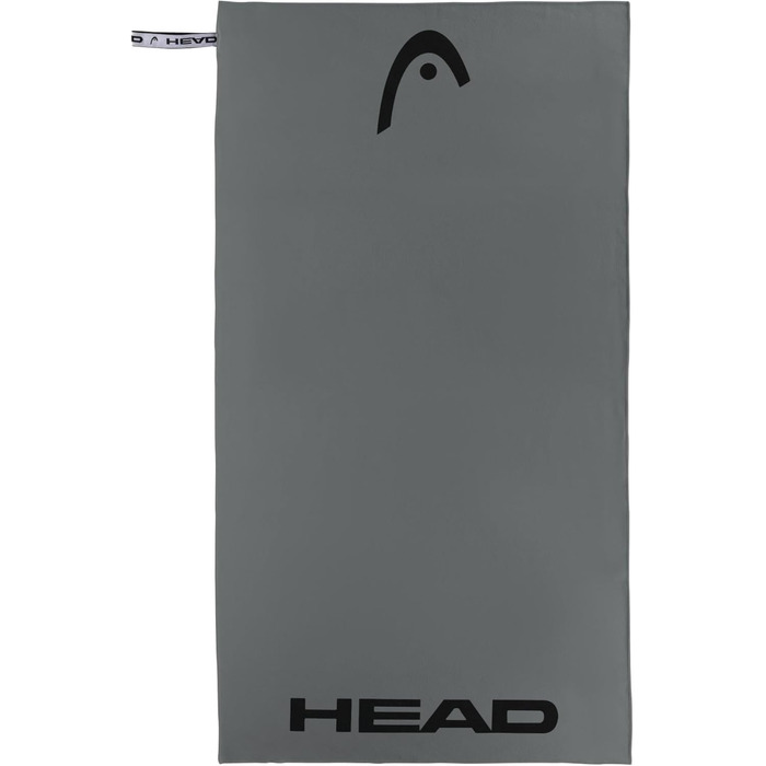 Рушник для спорту та басейну Osama Home Head Active, мікрофібра, 60x110 см, сірий (Набір 6 шт.)