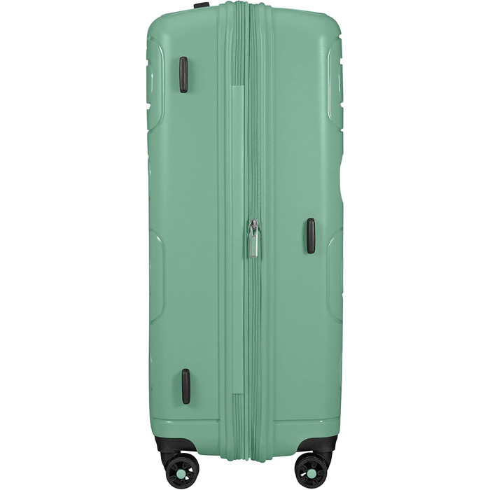 American Tourister Sunside Spinner Luggage, 55 cm, 35 Liter, Black (Spinner L expandable (77 cm - 106/118 L), Green (Mineral Green))