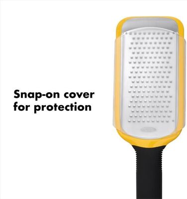 OXO Good Grips Терка для овочів з контейнером з нержавіючої сталі – для овочів та іншого (середня)