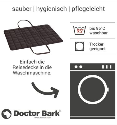 Сумка для подорожей з собакою Doctor Bark: зручна сумка-подушка, підходить для алергіків, великий розмір, коричнева