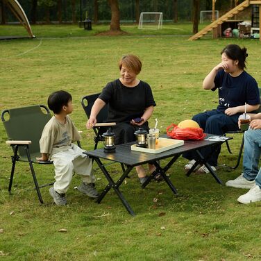 Крісло кемпінгове складне, стілець для риболовлі, камуфляж, 225 кг, Oxford, для саду, пікніка, подорожей (Зелений)