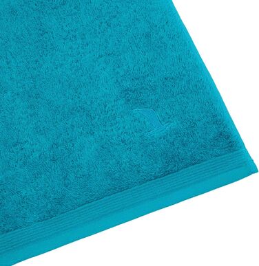Möve - Superwuschel - 2 X Washcloth - 2 X Guest Towel - 2 X Shower Towel - 2 X Hand Towel in Set - Cotton (8-Piece Set Cornflower)