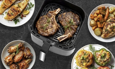 Аерофритюрниця Electo AIRCRISP 8л, 2000 Вт, 14 програм