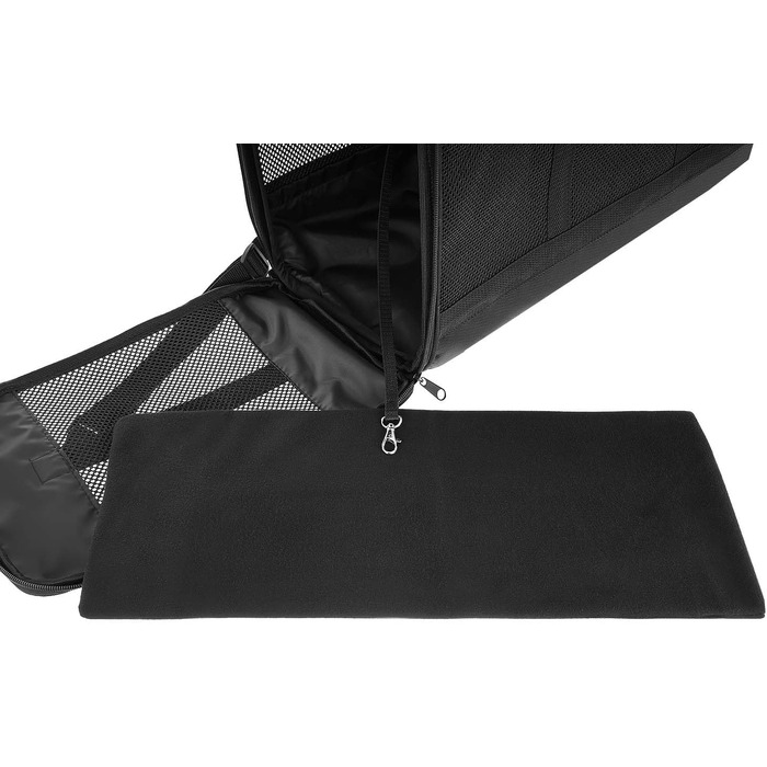 Транспортна сумка для собак та котів 55x40x23 см | Легка переноска для тварин до 15 кг | Підходить для авіаперельотів Eurowings, Lufthansa