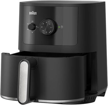 Фритюрниця електрична Braun MultiFry 3 HF 3030, 4.3 л, 1500 Вт, сенсорне управління, 8 програм, чорна