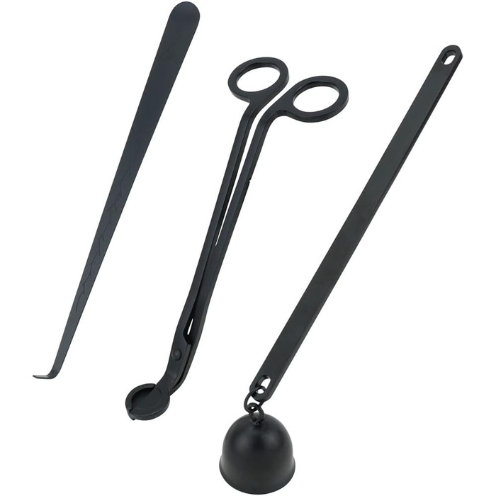 Oiqwuas Candle Gift Set with Candle Snuffer, Candle Trimmer, Wick Trimmer for Replacement Wicks, Candle Lovers