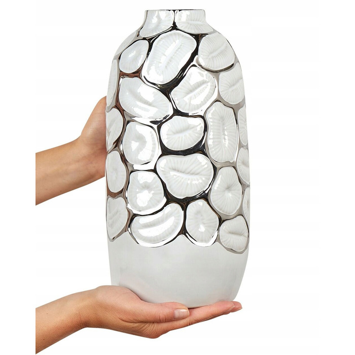 Керамічна ваза Beliani, 15 x 34 см