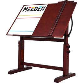 MEEDEN Adjustable Height Art Drawing Table - 90x60cm Painting Table for Artists, Studio Desk for Art, Writing, Reading