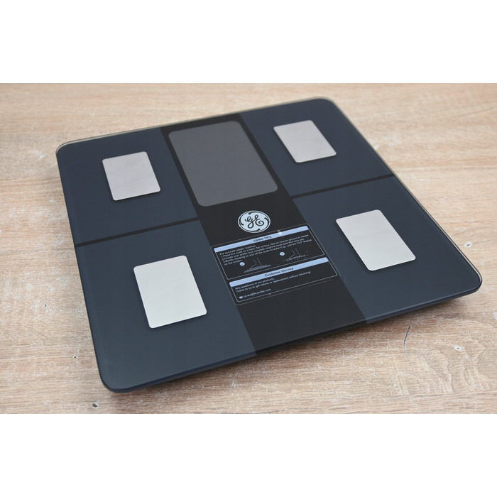 Розумні електронні аналітичні ваги GE з Bluetooth, визначення ІМТ, до 180 кг