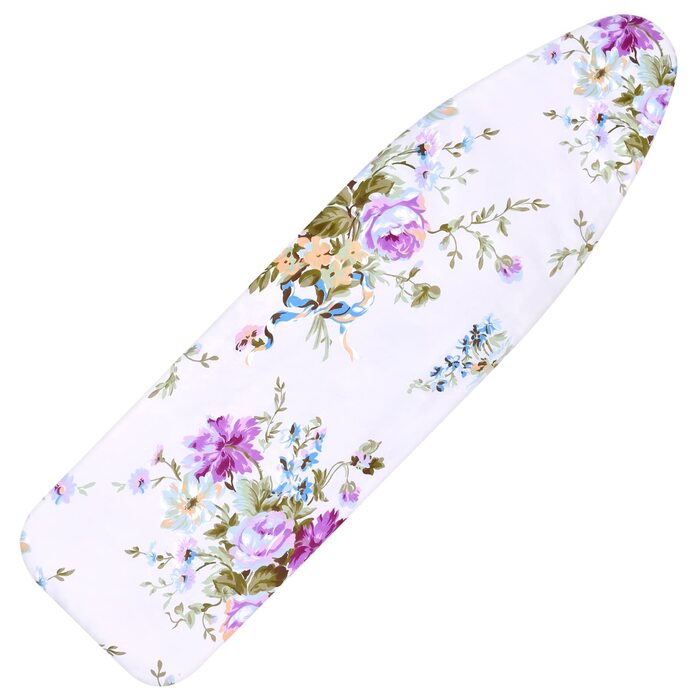 Чохол для прасувальної дошки Blossom 38x137 см, бавовна, з еластичним краєм та липучками, захист від подряпин