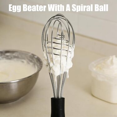 Набір з 2 міксерів з нержавіючої сталі, 30 см x 25.5 см - для приготування, випічки, змішування та перемішування