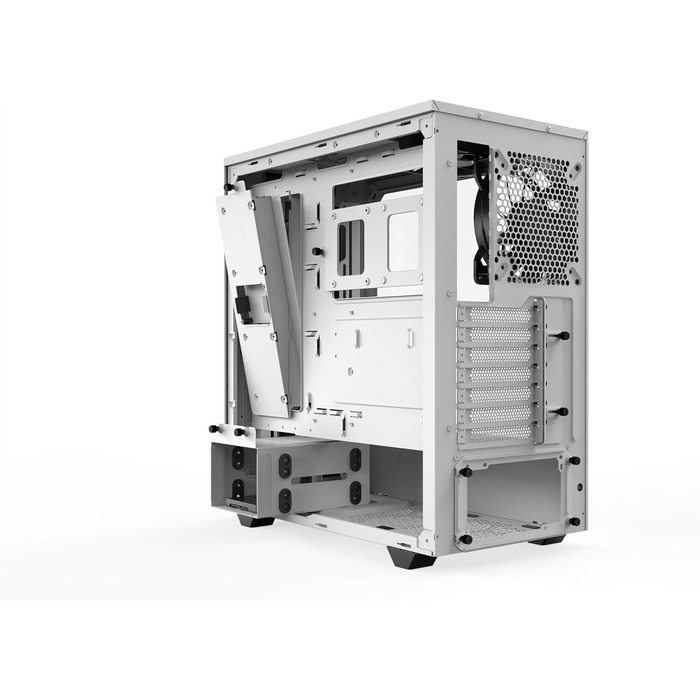 Корпус для ПК be quiet! Pure Base 500DX White, 3 вентилятори Pure Wings 2, ARGB підсвітка, підтримка радіаторів до 360мм, загартоване скло, білий