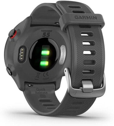 Garmin Forerunner 55 Monterra Grey - GPS-годинник для бігу та фітнесу, 010-02562-13