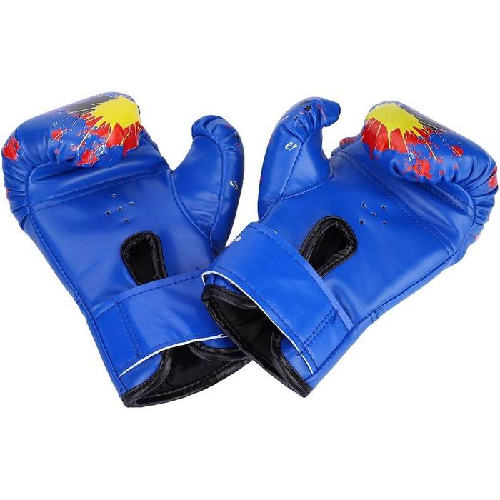 VGEBY1 Children's Boxing Gloves, PU Kids Sparring Punching Training Gloves Fighting Gloves for 2-11 Years Old (Blue) Sports Equipment for Kids