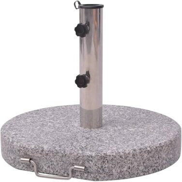 vidaXL Parasol Stand 30kg Round 45cm Parasol Holder Umbrella Stand