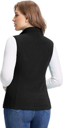 Жіноча флісова жилетка Outdoor Ventures - тепла безрукавка для спорту та відпочинку, чорна, XS