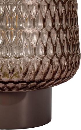 LED мобільна настільна лампа Pauleen 48309 з таймером, сірий колір, ефект мерехтіння, працює від батарейок