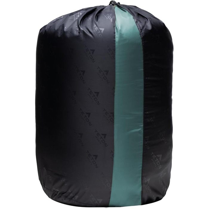 Спальний мішок TETON Sports Degree C Flannel Lined Left Zip 18 Grad C Flanell gefütterter linker Reißverschluss - блакитний (XXL, -25°C, ліва блискавка, lagoon)