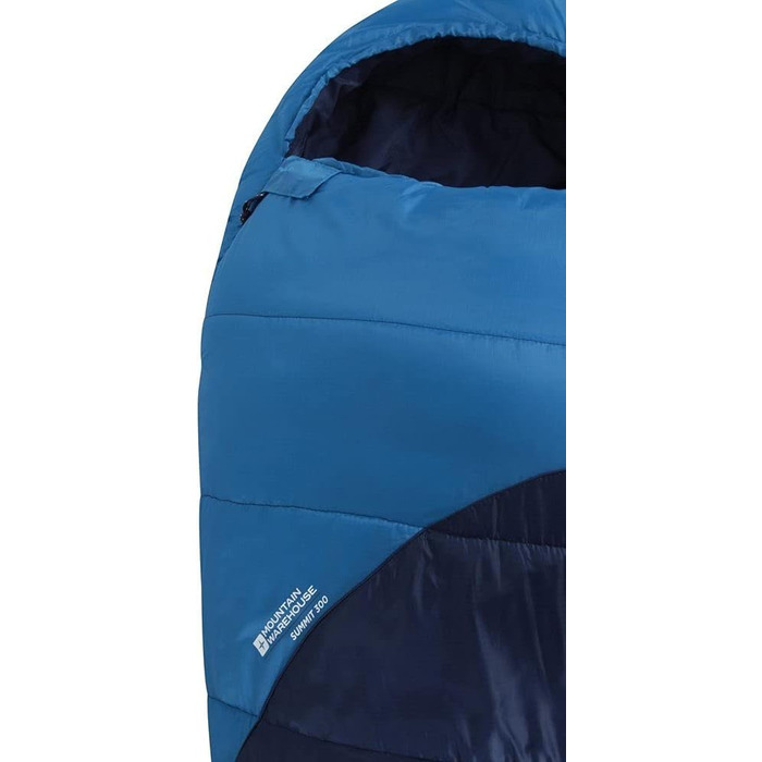 Сплячий мішок Mountain Warehouse Summit 300 - 3/4 сезону, ізольований, кобальт