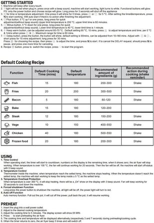 Фритюрниця Berlinger Haus Sahara Collection 8 л з цифровим дисплеєм та 8 автоматичними програмами | Без олії та жиру