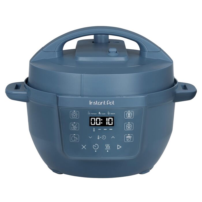 Мультиварка Instant Pot 3.8L 7-в-1 - мультикухня, рисоварка, сковорода, йогуртниця, пароварка, підігрівач, Smart Cooker, Tagtraum, блакитний