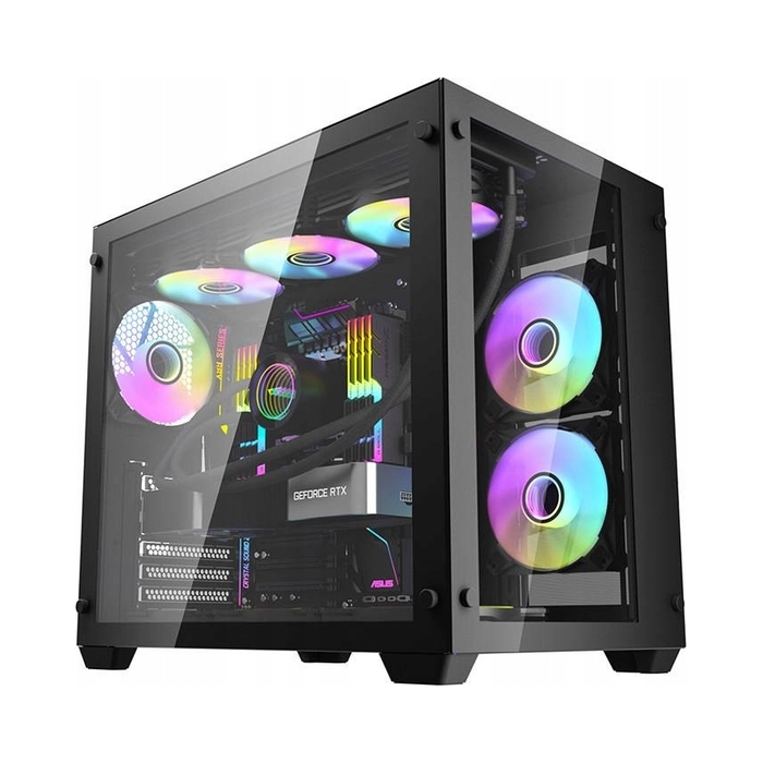 Корпус DarkFlash C285 Cube Case, чорний
