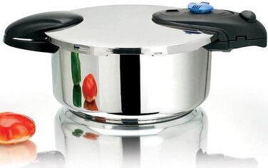 Скороварка KITCHEN MOVE ASO24-10L, 10 л, нержавіюча сталь, Ø24 см, срібляста