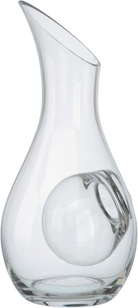 Artland Sommelier White Wine Cooler Carafe – 1050 ml Glass Jug with Elegant Ice Compartment, perfect for Chardonnay and Sauvignon Blanc