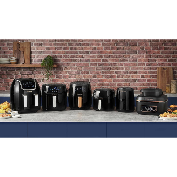 Russell Hobbs SatisFry 4L Rapid Air Fryer - 7 Functions, 10 Programs, Dishwasher Safe