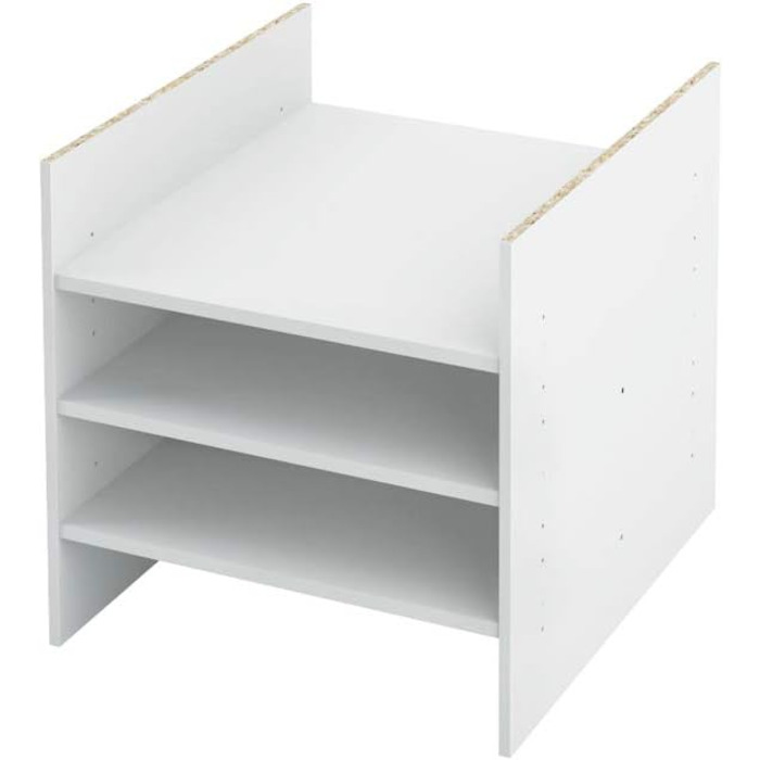 Kallax insert with 3 shelves (removable) / Shelf insert, middle shelf, shelf divider, extra shelf / up to 4 shelves possible / retrofittable