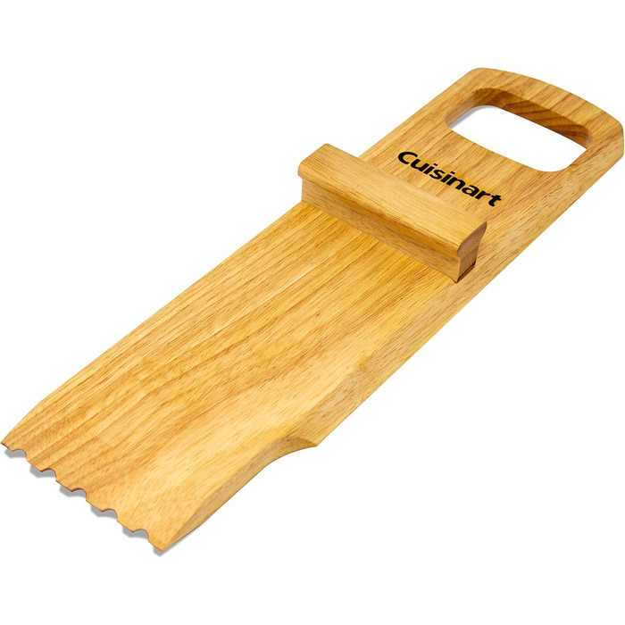 Cuisinart CCB-100 Grill Cleaning Brush with 3 Bristles (BBQ Wood Scraper Grill Cleaning)