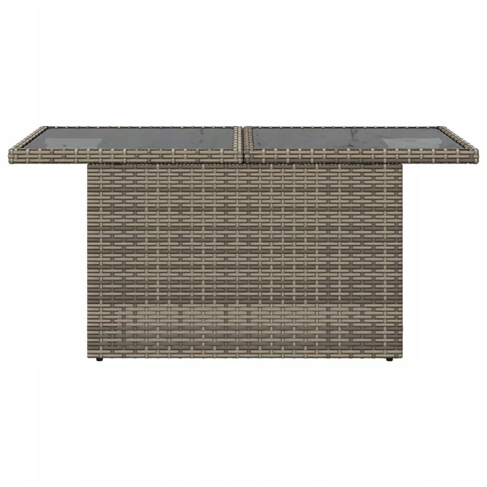 Прямокутний стіл з техноротанга VidaXL, 100 x 55 x 73 см