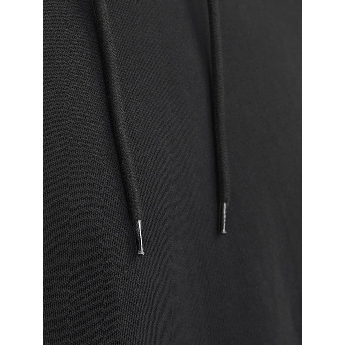 Світшот чоловічий JACK & JONES однотонний, чорний, XXL