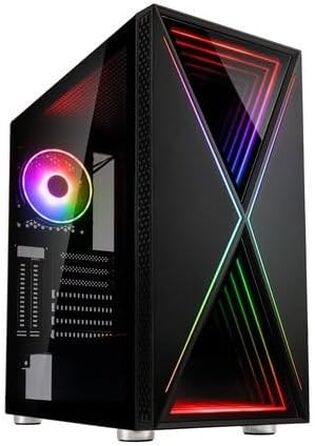 Корпус для ПК Kolink Void X ARGB Midi-Tower, чорний