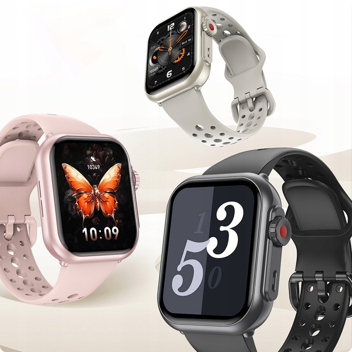 Смарт-годинник JG Smart JGS-K62W 1000mAh, чорний