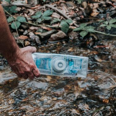PuriBag система очищення води для кемпінгу, туризму та виживання, портативний фільтр 10 л, для подорожей і запасу води