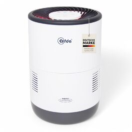 Зволожувач повітря ALB300 – тихий, для спальні та дитячої кімнати до 44 м², холодним випаровуванням, з антибактеріальним фільтром, авторежим з датчиком, нічник, бак 2,8 л, енергозберігаючий