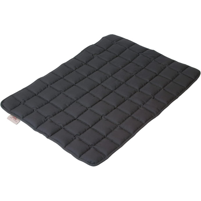 Килимок для собак Paw & Pillow: автомобільний, для дому та вулиці, стійкий до подряпин та прання до 95°C, розмір L (70x100 см), сірий, Made in Germany